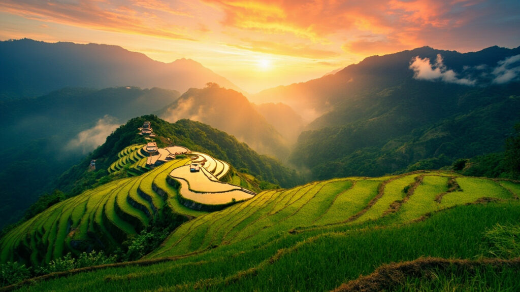 Banaue dans les philippines : une merveille sculptée par l'histoire